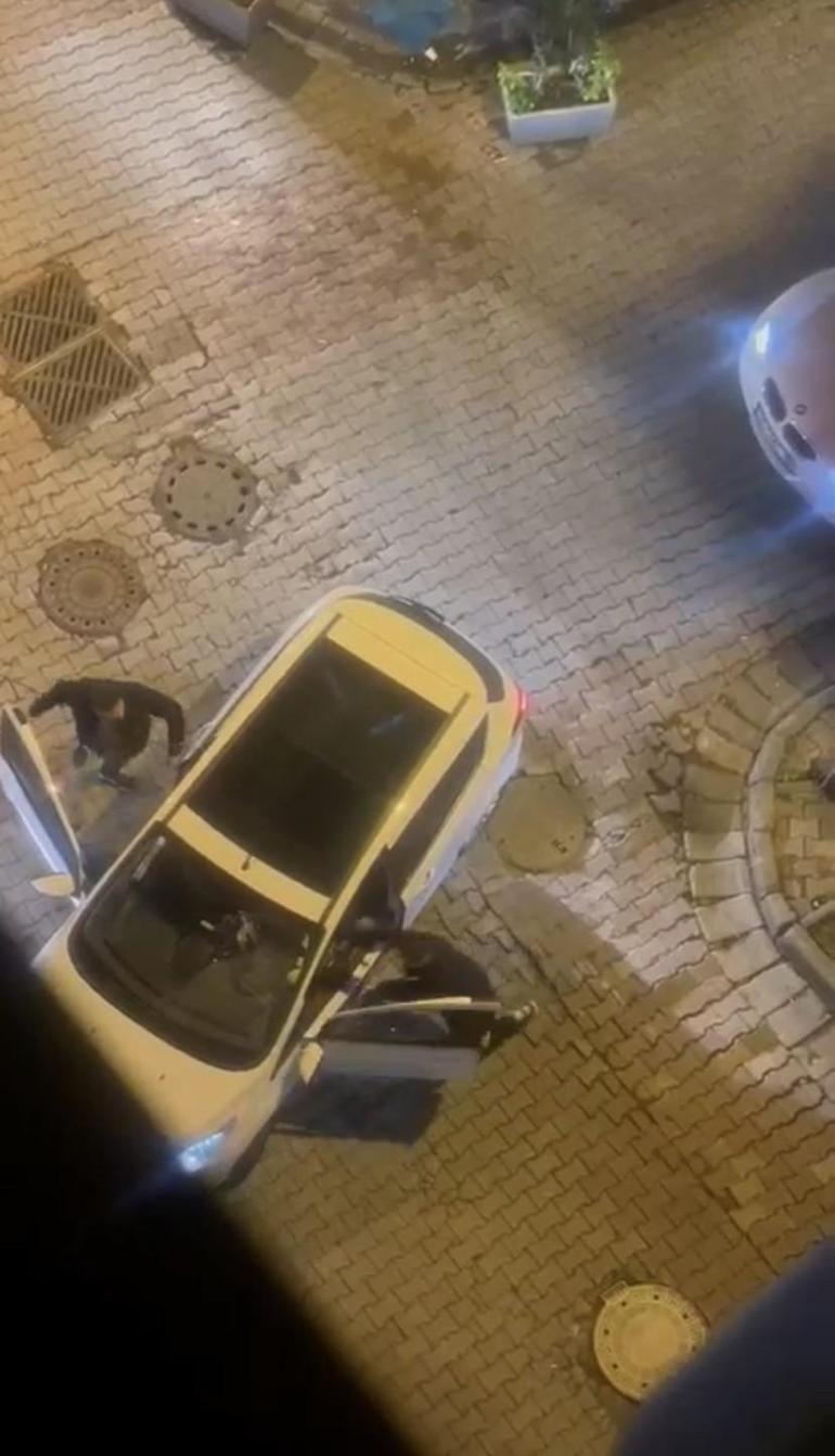 Dehşet kamerada: Laf attıkları kadını koruyan adamı bıçakladılar