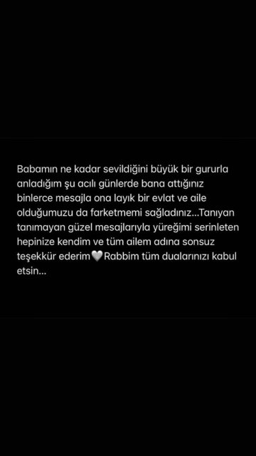 Özge Ulusoy'dan babası Haydar Ulusoy'a veda: Gururla anladım - Magazin haberleri