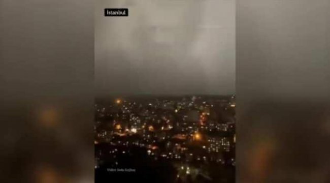 İstanbul’da yağmur sonrası şaşırtan silüet! Herkes bu olayı konuşuyor