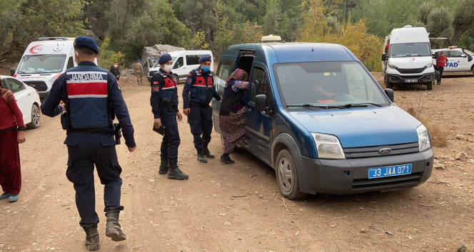 Müslümenin ailesi jandarma karakoluna götürüldü